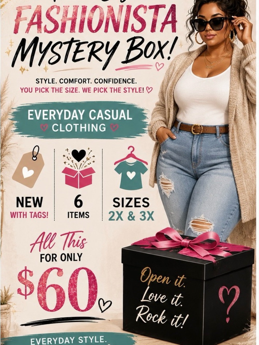 Everyday Casual Mystery Box - summer colors